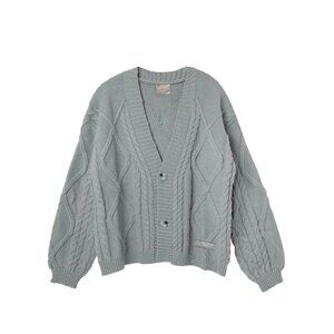 Taylor Swift Light Gray Knit Cardigan